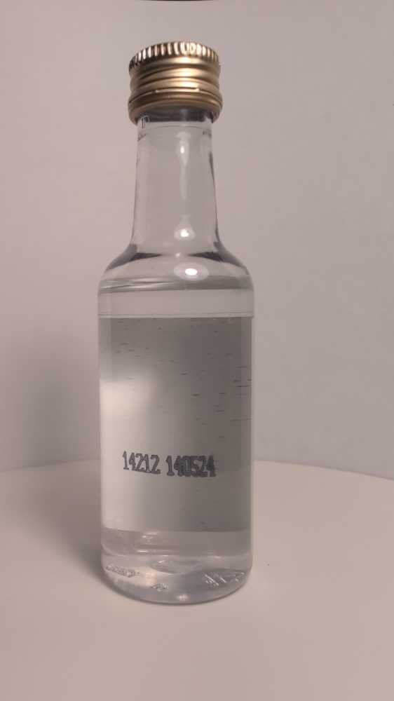 Jacquins White Peach Flavored Vodka  - Charles Jacquin (50 mL) alcohol collectible [Barcode 084380182372] - Main Image 3