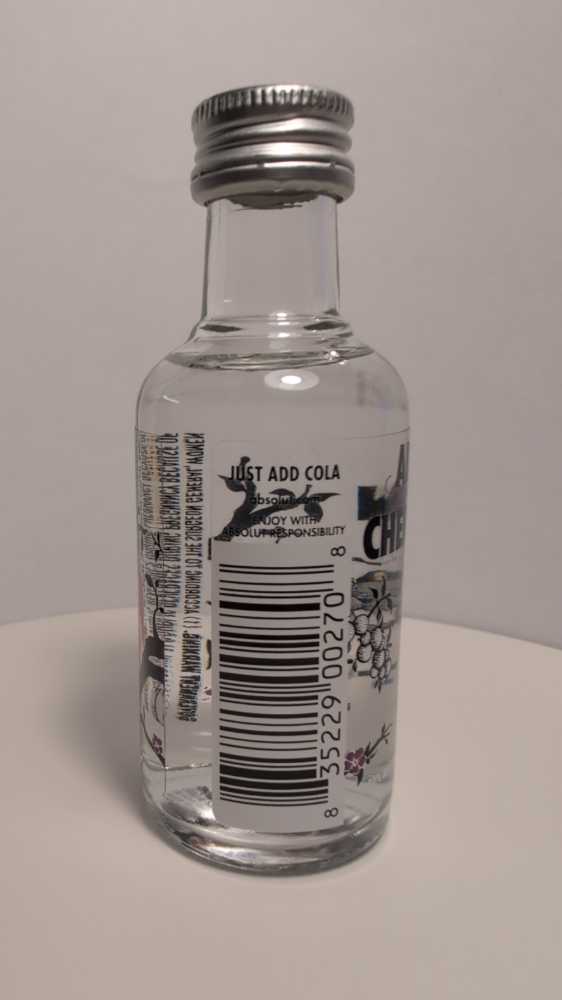 Absolut Cherrykran - Absolut Spirits Co. (50 mL) alcohol collectible [Barcode 835229002708] - Main Image 2