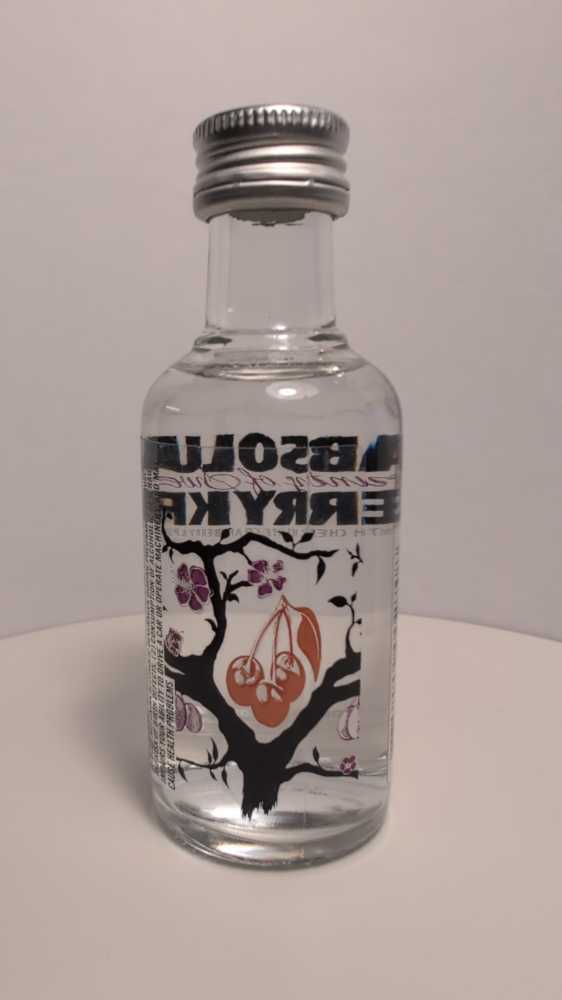 Absolut Cherrykran - Absolut Spirits Co. (50 mL) alcohol collectible [Barcode 835229002708] - Main Image 3