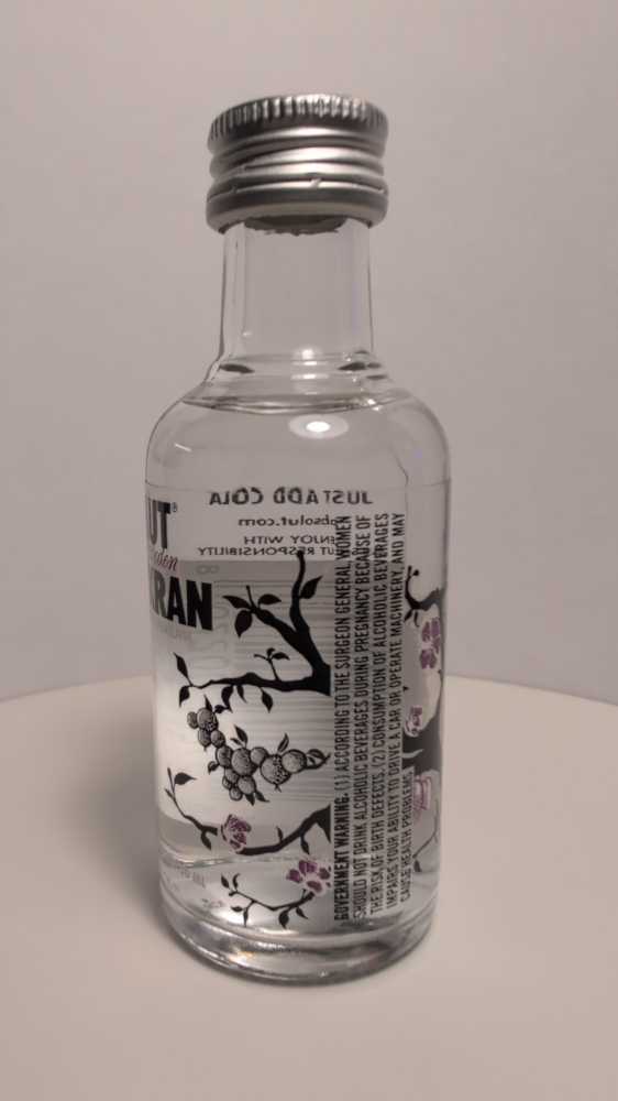 Absolut Cherrykran - Absolut Spirits Co. (50 mL) alcohol collectible [Barcode 835229002708] - Main Image 4