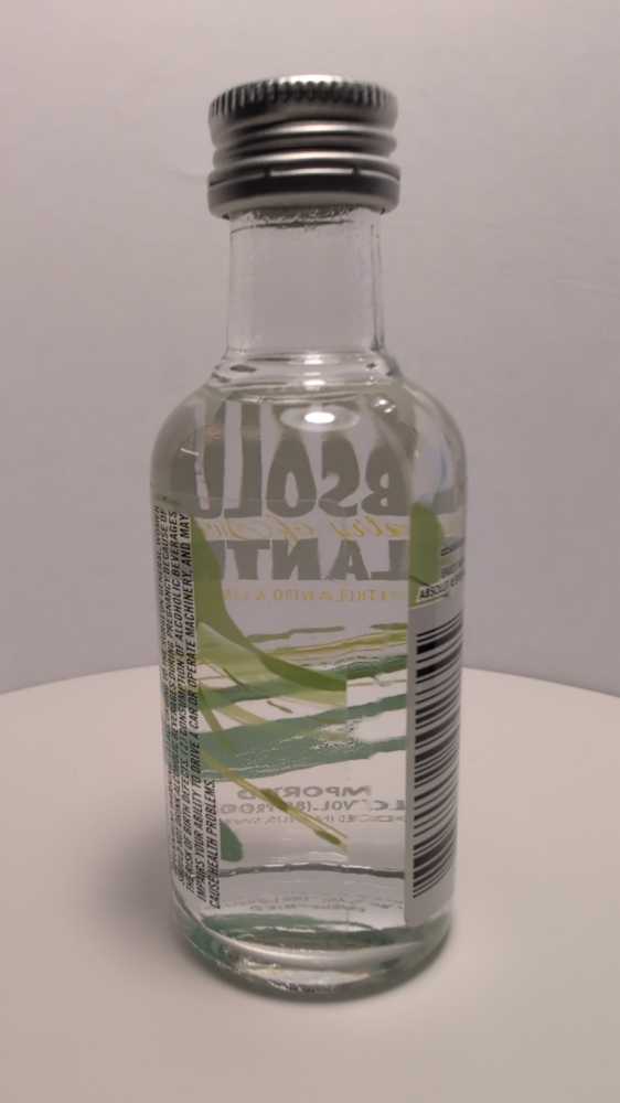 Absolut Cilantro - Absolut Spirits Co. (50 mL) alcohol collectible [Barcode 835229002845] - Main Image 3