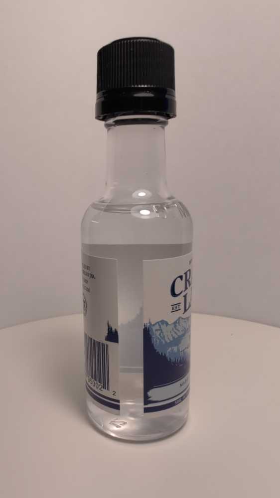 Crater Lake Vodka  - Bendistillery Inc (50 mL) alcohol collectible [Barcode 61240582] - Main Image 2