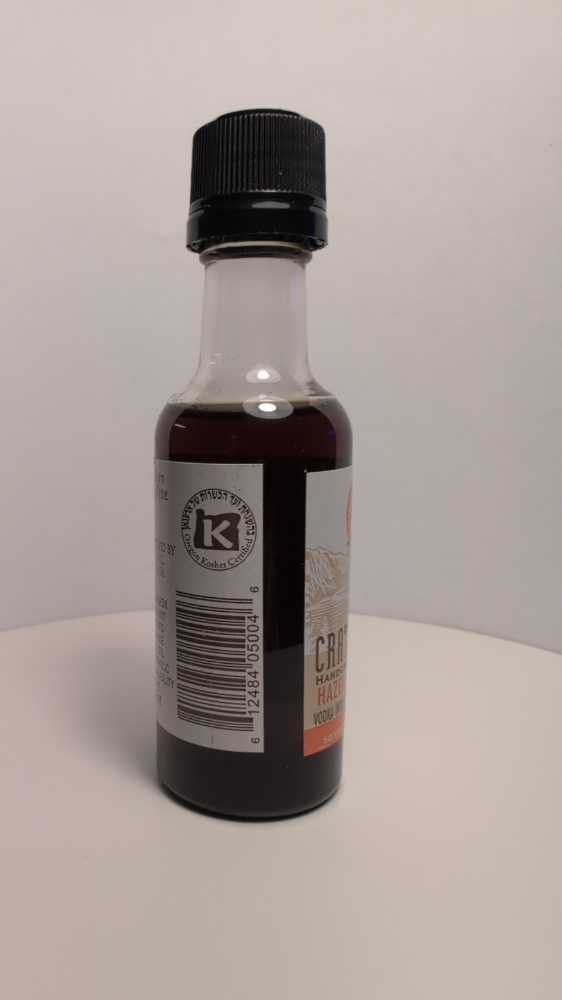 Crater Lake Hazelnut Espresso Vodka  - Bendistillery Inc (50 mL) alcohol collectible [Barcode 612484050046] - Main Image 2