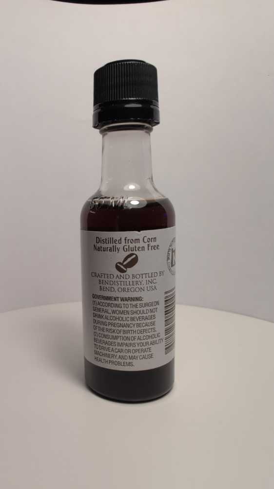 Crater Lake Hazelnut Espresso Vodka  - Bendistillery Inc (50 mL) alcohol collectible [Barcode 612484050046] - Main Image 3