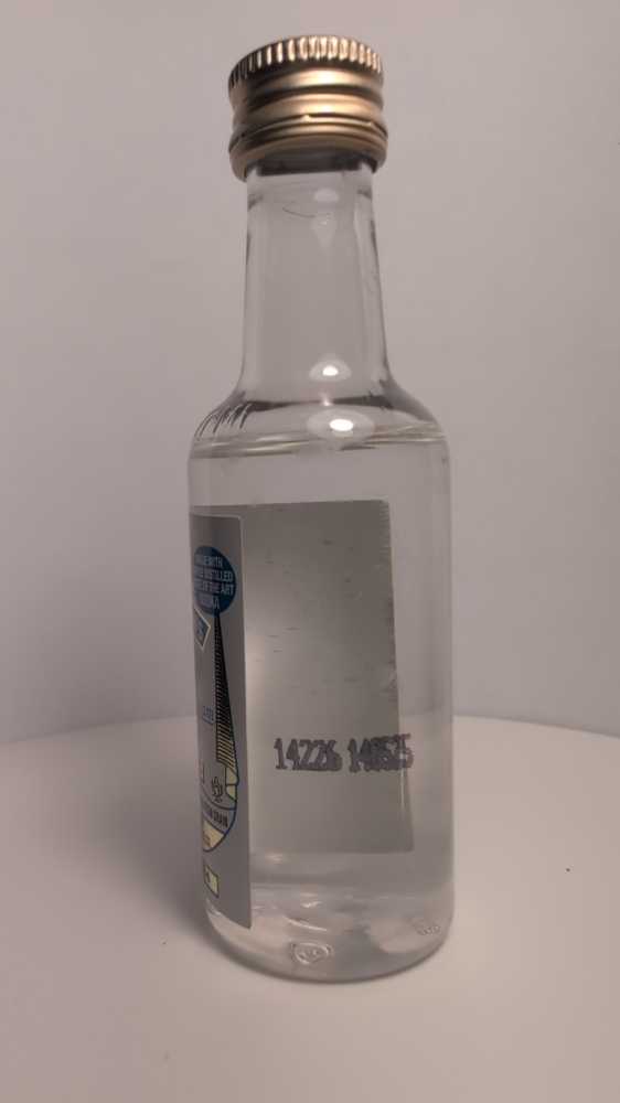 Jacquins Whipped Cream Flavored Vodka  - Charles Jacquin (50 mL) alcohol collectible [Barcode 084380183379] - Main Image 4