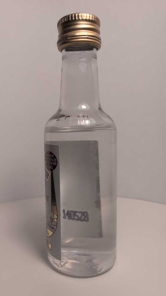 Jacquins Original Cherry Flavored Vodka  - Charles Jacquin (50 mL) alcohol collectible [Barcode 084380181573] - Main Image 4