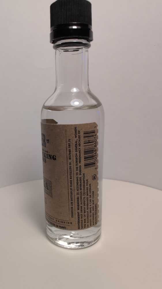 Faber Vodka - Faber Distilling Co (50 mL) alcohol collectible [Barcode 650348860745] - Main Image 4