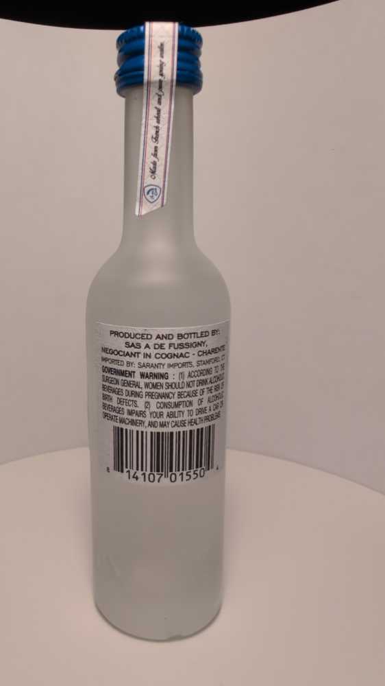Gallant Vodka  - Sas A De Fussigny (50 mL) alcohol collectible [Barcode 81414499] - Main Image 3