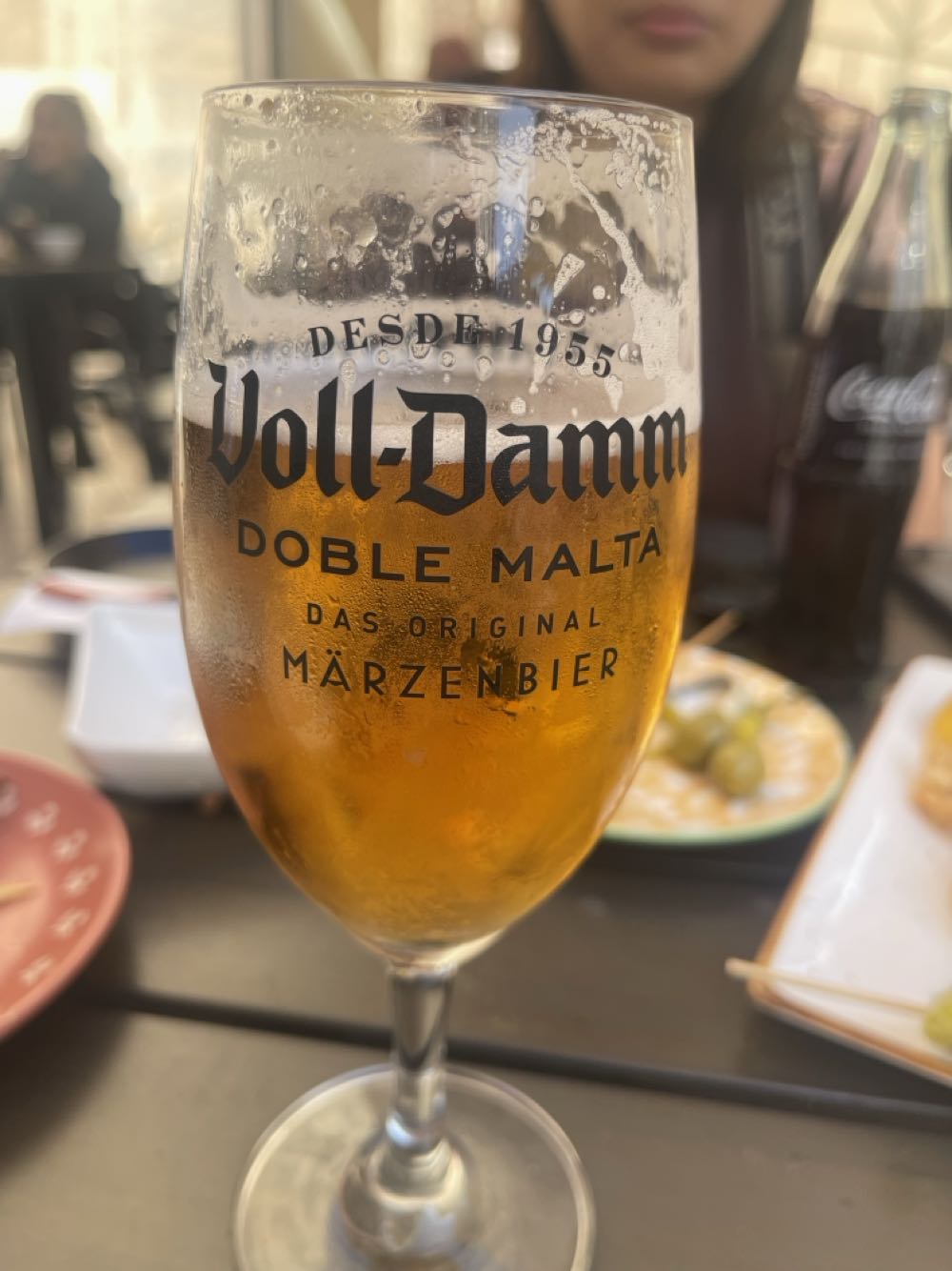 Voll-Damm Doble Malta  alcohol collectible - Main Image 2