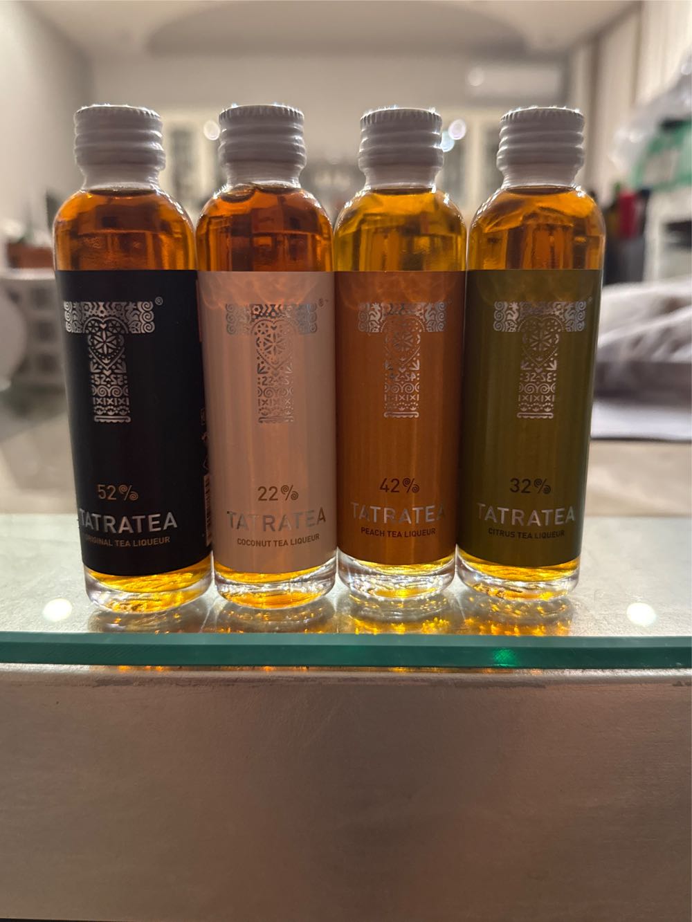 Karloff Tatratea Mini Set 22 -52% 4x 004 4 - Karloff-Tatra Distillery (40 mL) alcohol collectible [Barcode 8588007105017] - Main Image 2