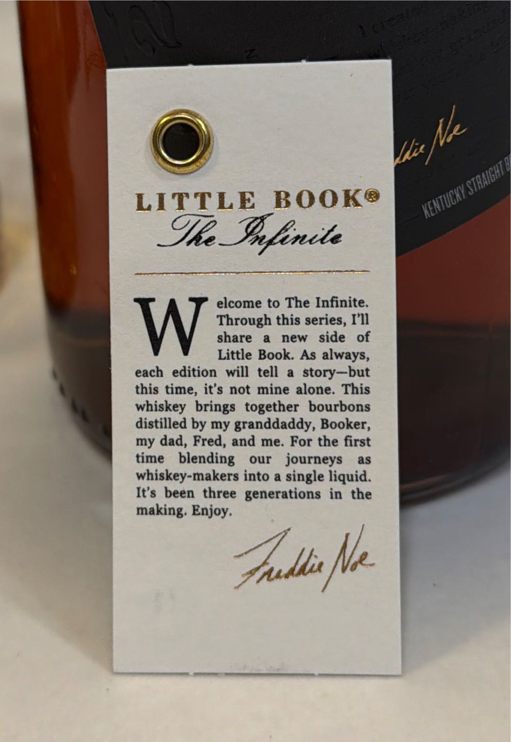 Little Book The Infinite II - James B. Beam Distilling Co. (750 mL) alcohol collectible [Barcode 080686009597] - Main Image 2
