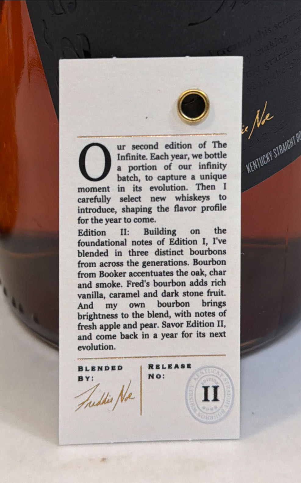 Little Book The Infinite II - James B. Beam Distilling Co. (750 mL) alcohol collectible [Barcode 080686009597] - Main Image 3