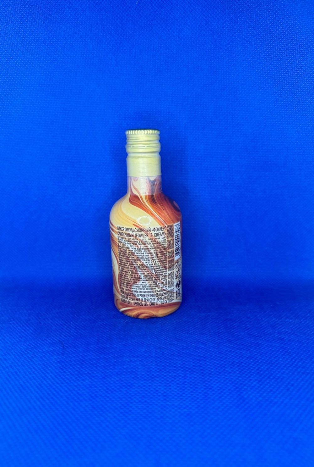 Fowler’s cream liquer Whisky based - ООО « Группа Ладога» (50 mL) alcohol collectible [Barcode 4603514017487] - Main Image 2