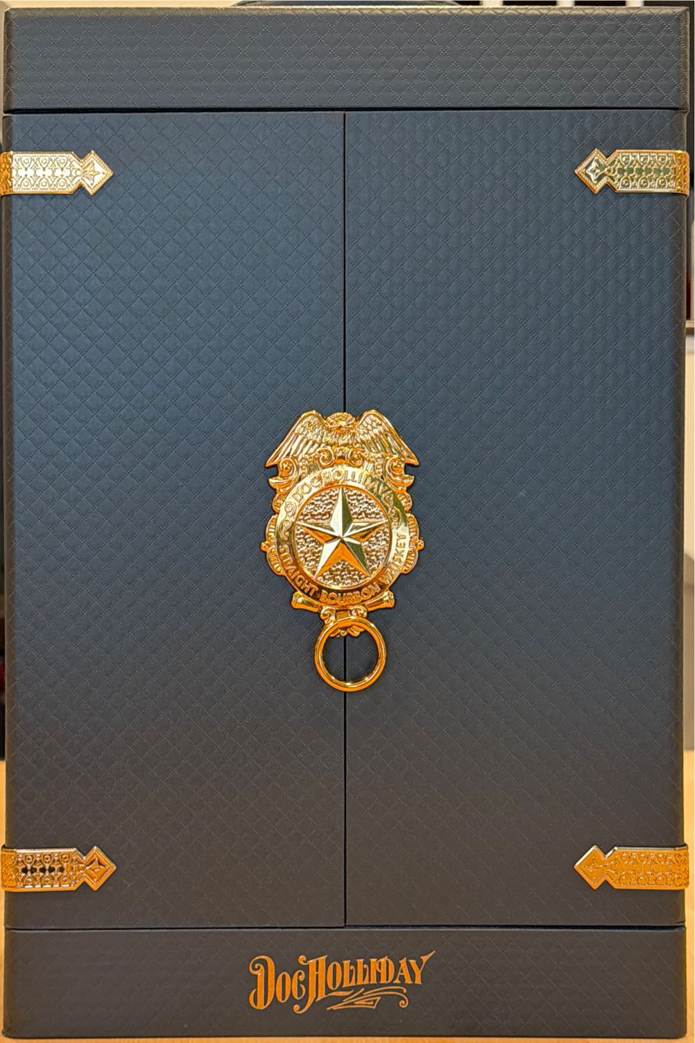 Doc Holliday 10 Year Old Bourbon Whiskey Special Edition Collector’s Case Revolver Set - World Whiskey Society (700 mL) alcohol collectible [Barcode 736649254404] - Main Image 7