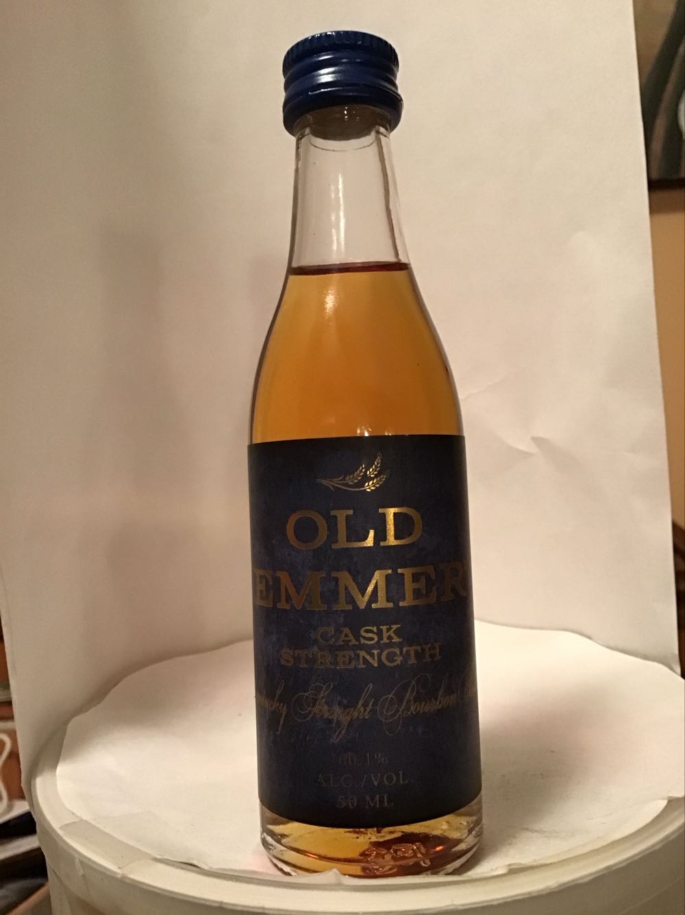 Old Emmer Finest Wheat & Cask Strength - Kentucky Bottling (50 mL) alcohol collectible - Main Image 2