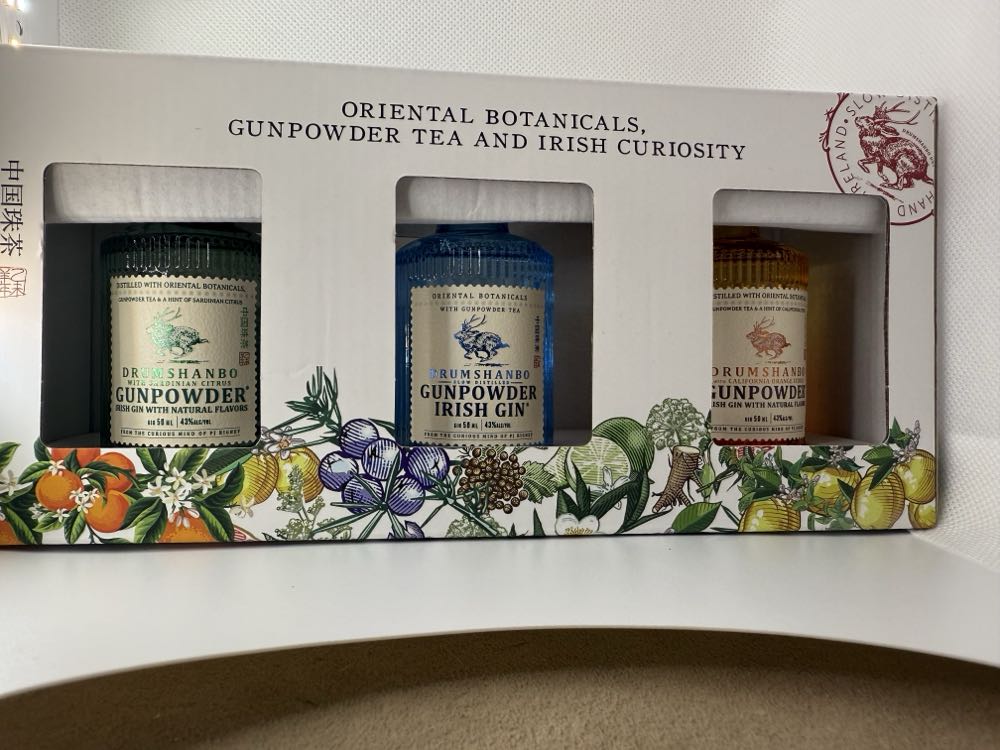 Drumshanbo Gunpowder Irish Gin - The Shed Distillery (50 mL) alcohol collectible [Barcode 086785091334] - Main Image 2