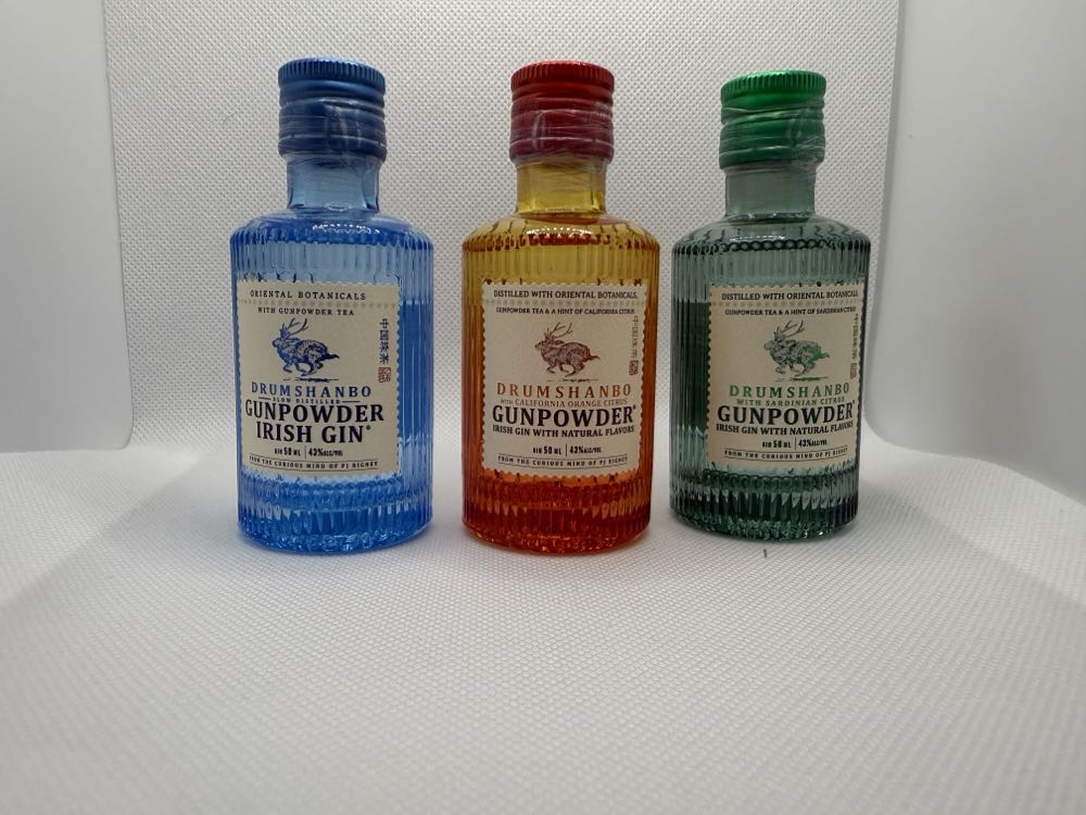 Drumshanbo Gunpowder Irish Gin - The Shed Distillery (50 mL) alcohol collectible [Barcode 086785091334] - Main Image 3