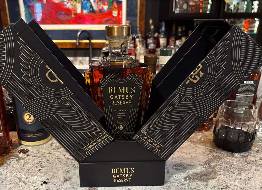 Remus Gatsby Reserve 15 yr - Ross & Squibb Distillery (750 mL) alcohol collectible [Barcode 088352142449] - Main Image 2