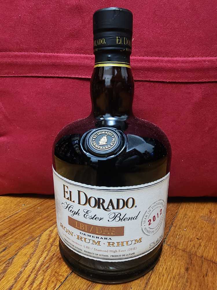 El Dorado - LBI / DHE - Demerara Distillers Ltd (750 mL) alcohol collectible [Barcode 5014396305125] - Main Image 2