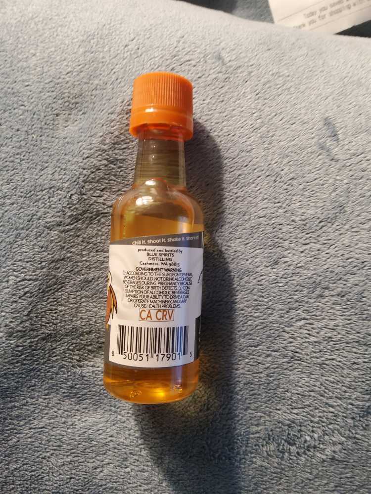 Whiplash Whipped Cream 50 Ml - Blue Spirits Distilling (50 mL) alcohol collectible [Barcode 850051179015] - Main Image 2