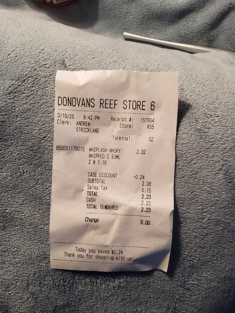 Whiplash Whipped Cream 50 Ml - Blue Spirits Distilling (50 mL) alcohol collectible [Barcode 850051179015] - Main Image 3