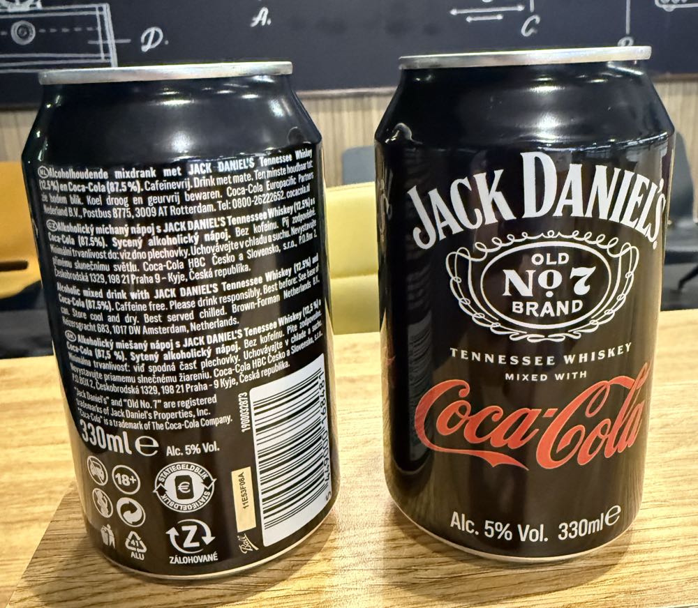Soft Drink Jack Daniels & Cola 330ml 2025 Turkey - Jack Daniel’s Distillery, Lynchburg, TN (330 mL) alcohol collectible - Main Image 2