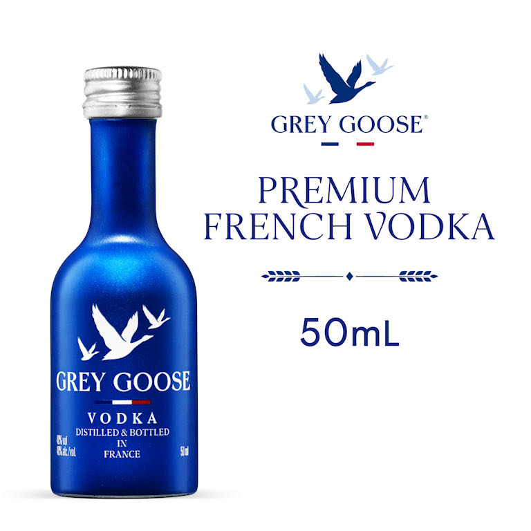 Grey Goose Vodka 5cl - Grey Goose B.M.P. (50 mL) alcohol collectible [Barcode 7640175712426] - Main Image 2