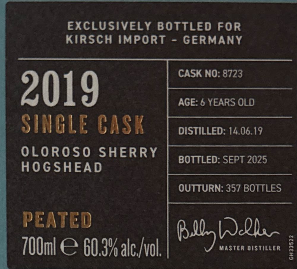 Meikle Tòir 6 Years - The Glenallachie Distillers LTD (700 mL) alcohol collectible [Barcode 5060568329666] - Main Image 4