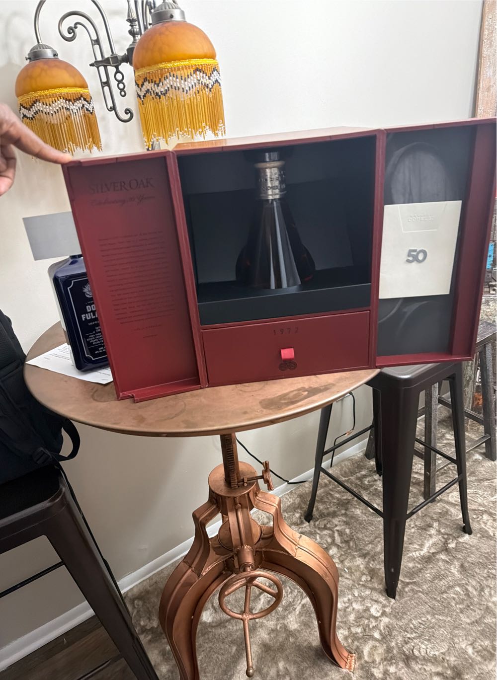 Maestro Dobel 50 - Extra Anejo Tequila (750 mL) alcohol collectible [Barcode 818844024294] - Main Image 2