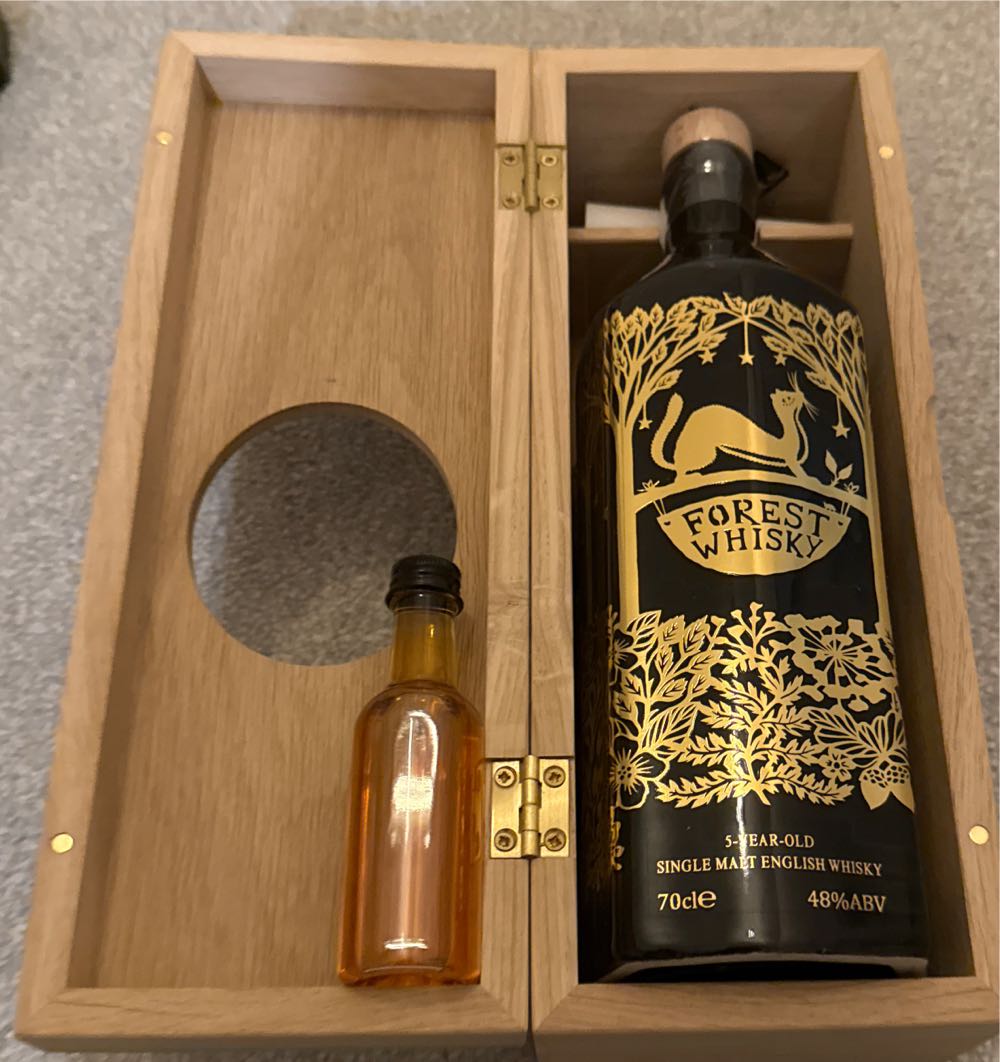 Forest Whisky 5 Year Old - Forest Distillery (70 cl) alcohol collectible - Main Image 2
