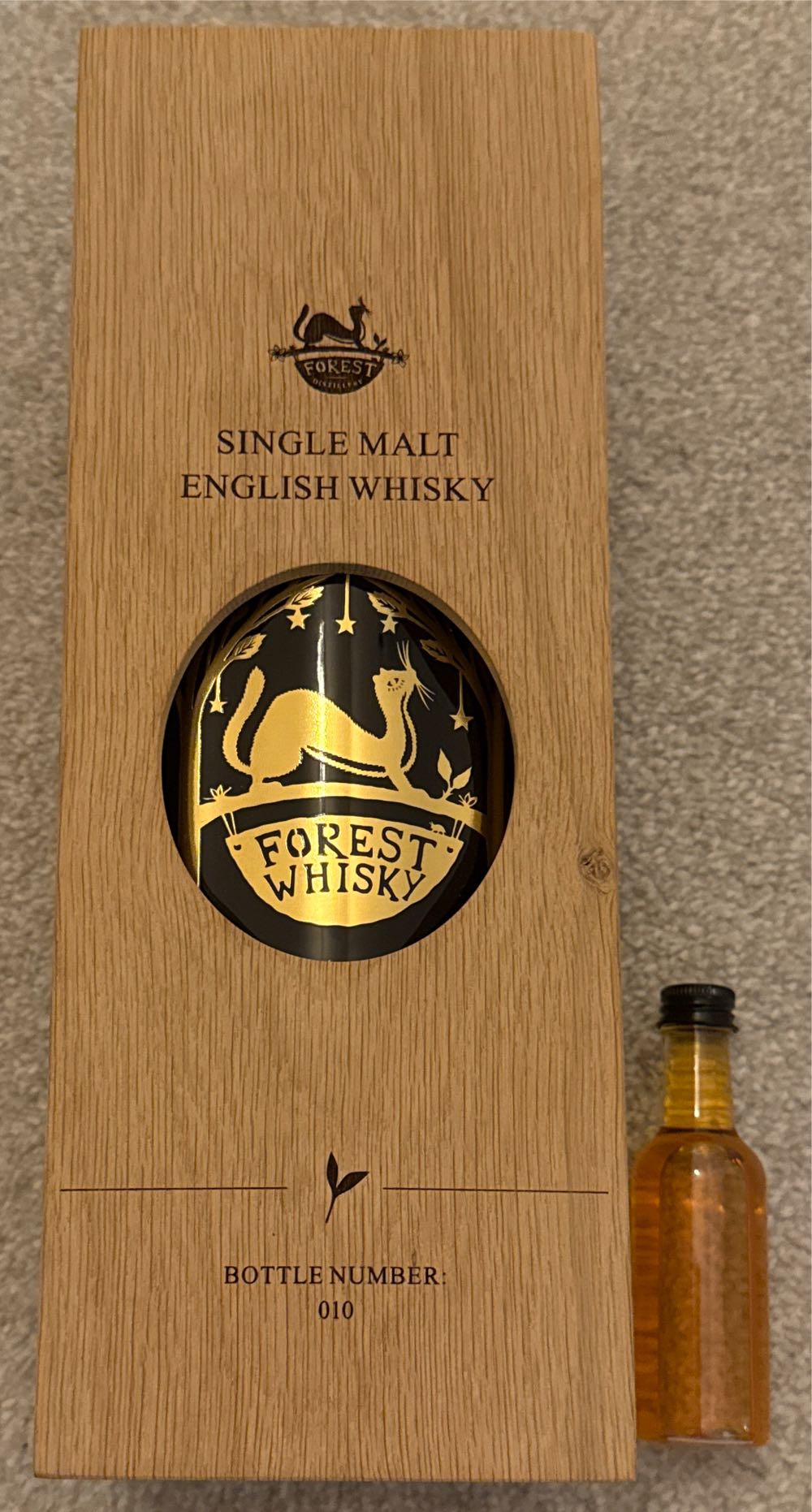 Forest Whisky 5 Year Old - Forest Distillery (70 cl) alcohol collectible - Main Image 3
