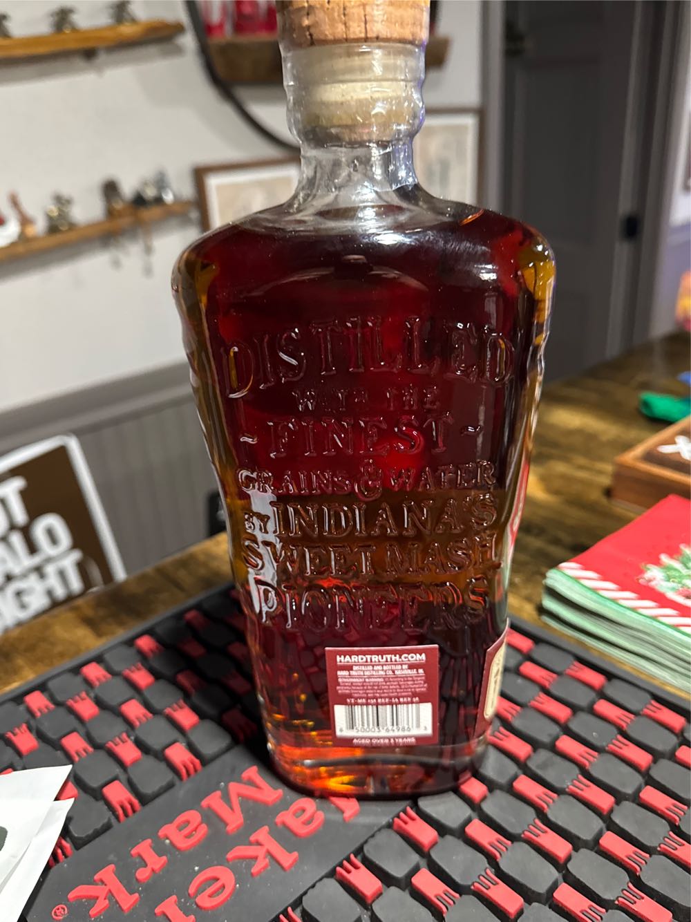 Hard Truth High Road Rye - Hard Truth Distilling (750 mL) alcohol collectible [Barcode 850003649863] - Main Image 2