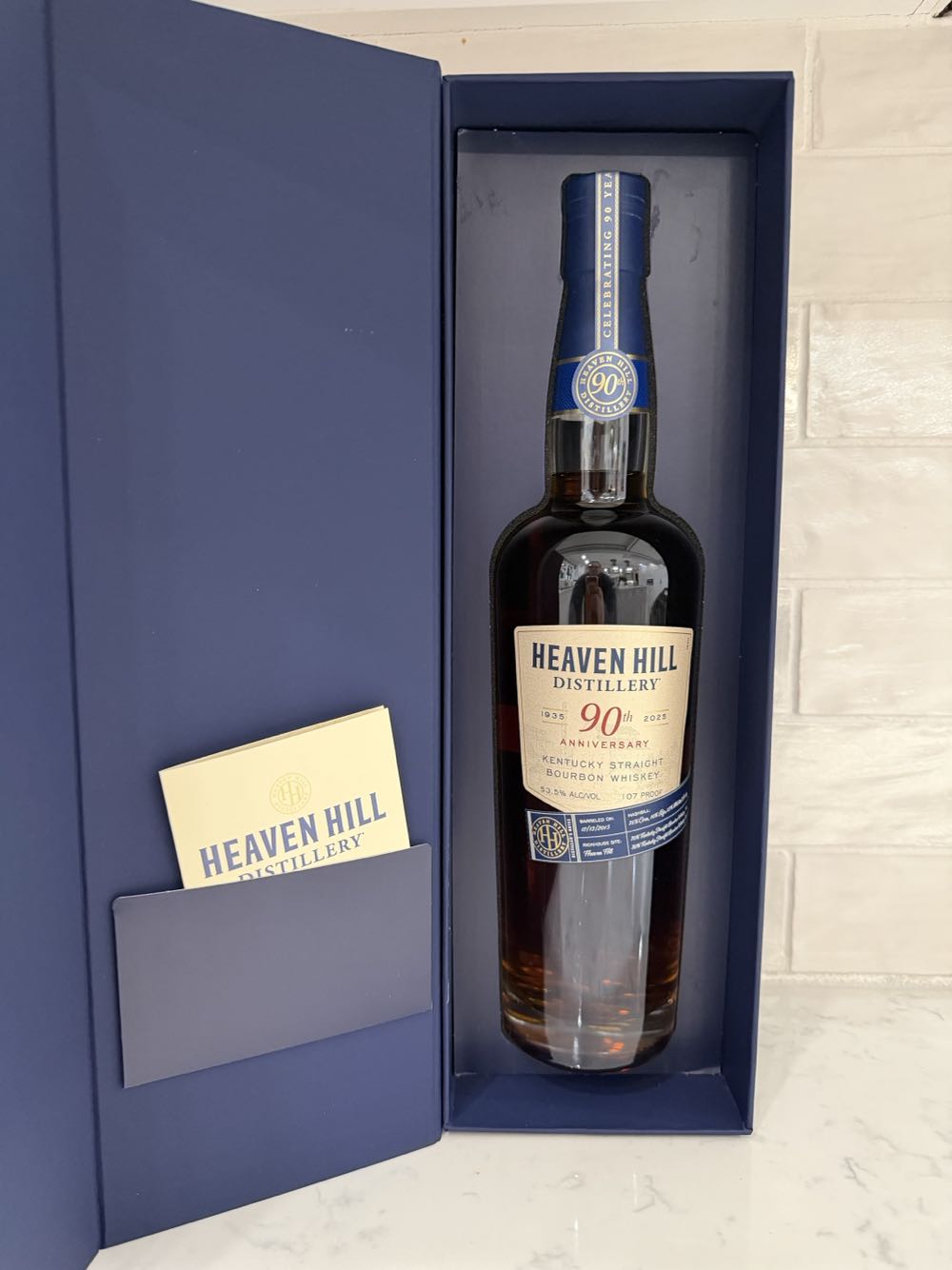 Heaven Hill 90th Anniversary - Heaven Hill Distillery (750 mL) alcohol collectible [Barcode 096749005888] - Main Image 2