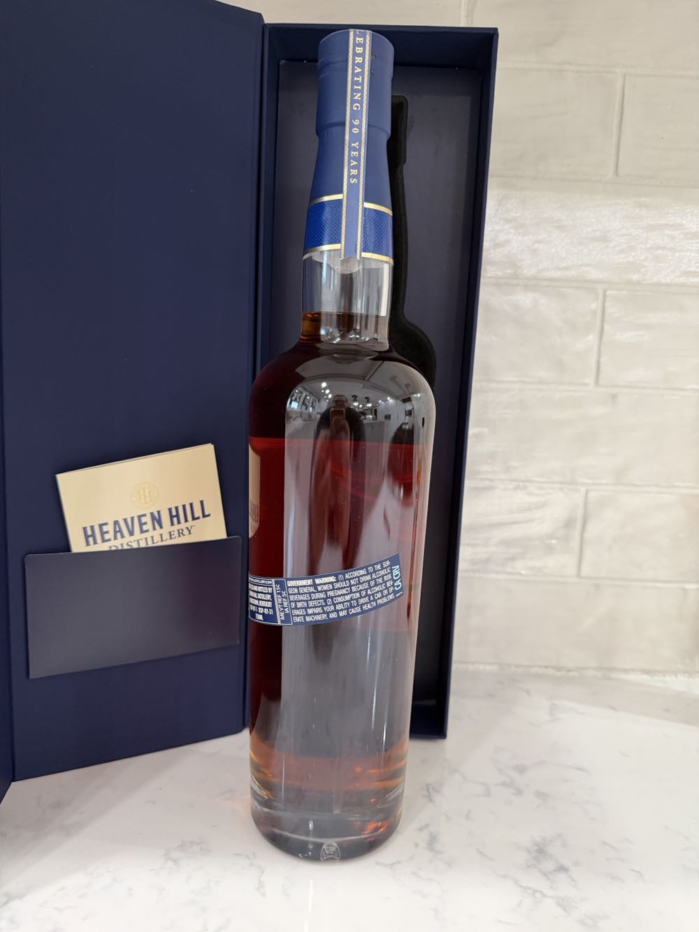 Heaven Hill 90th Anniversary - Heaven Hill Distillery (750 mL) alcohol collectible [Barcode 096749005888] - Main Image 3