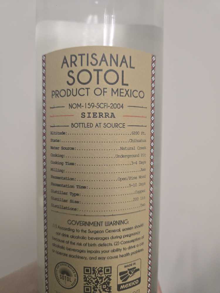 Sierra - Flor del Desierto (750 mL) alcohol collectible [Barcode 816136020313] - Main Image 2