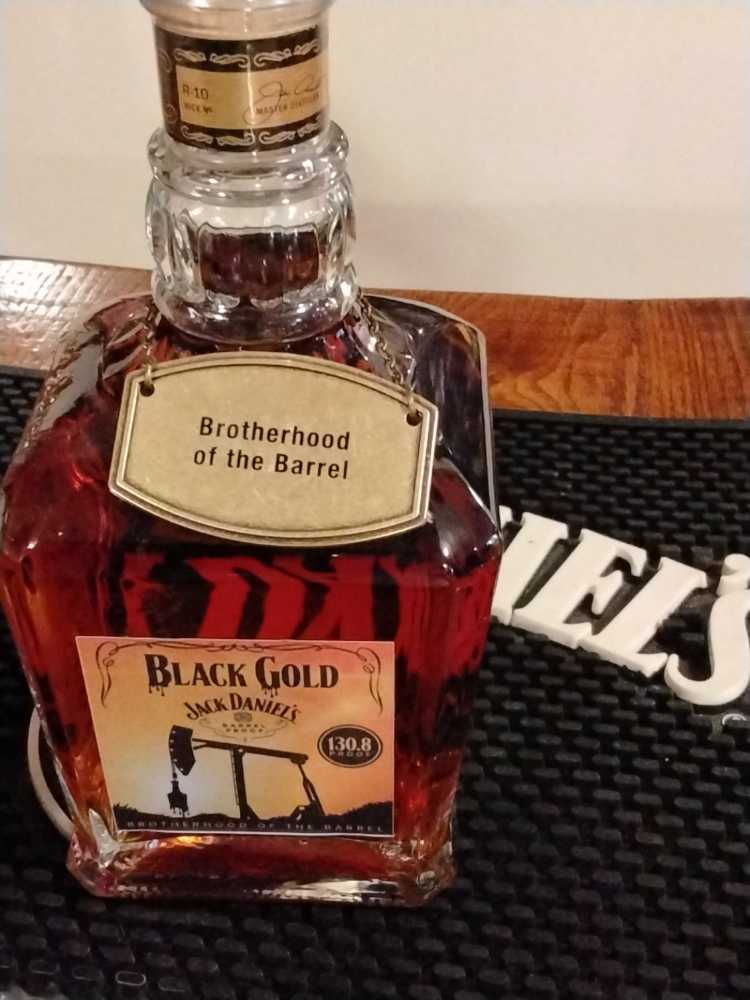 Botherhood of the Bottle Black Gold 4-30-19 - Jack Daniel Distillery (750 mL) alcohol collectible - Main Image 2