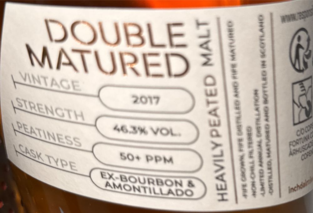Kinglassie 8 Years Double Matured - Inchdairnie Distillery (700 mL) alcohol collectible [Barcode 5060916320178] - Main Image 2