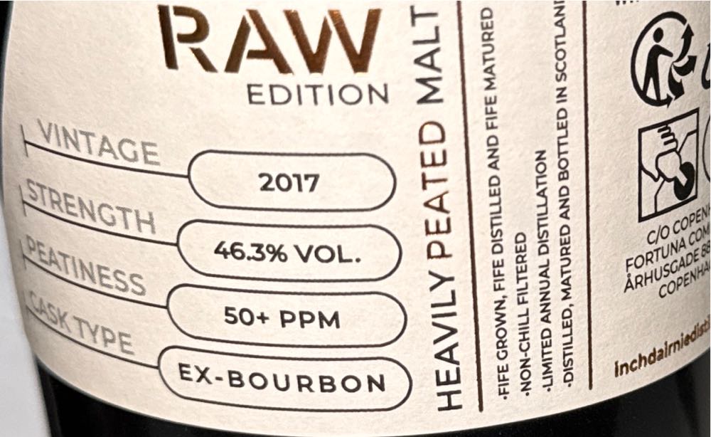 Kinglassie 8 Years Raw - Inchdairnie Distillery (700 mL) alcohol collectible [Barcode 5060916320161] - Main Image 2
