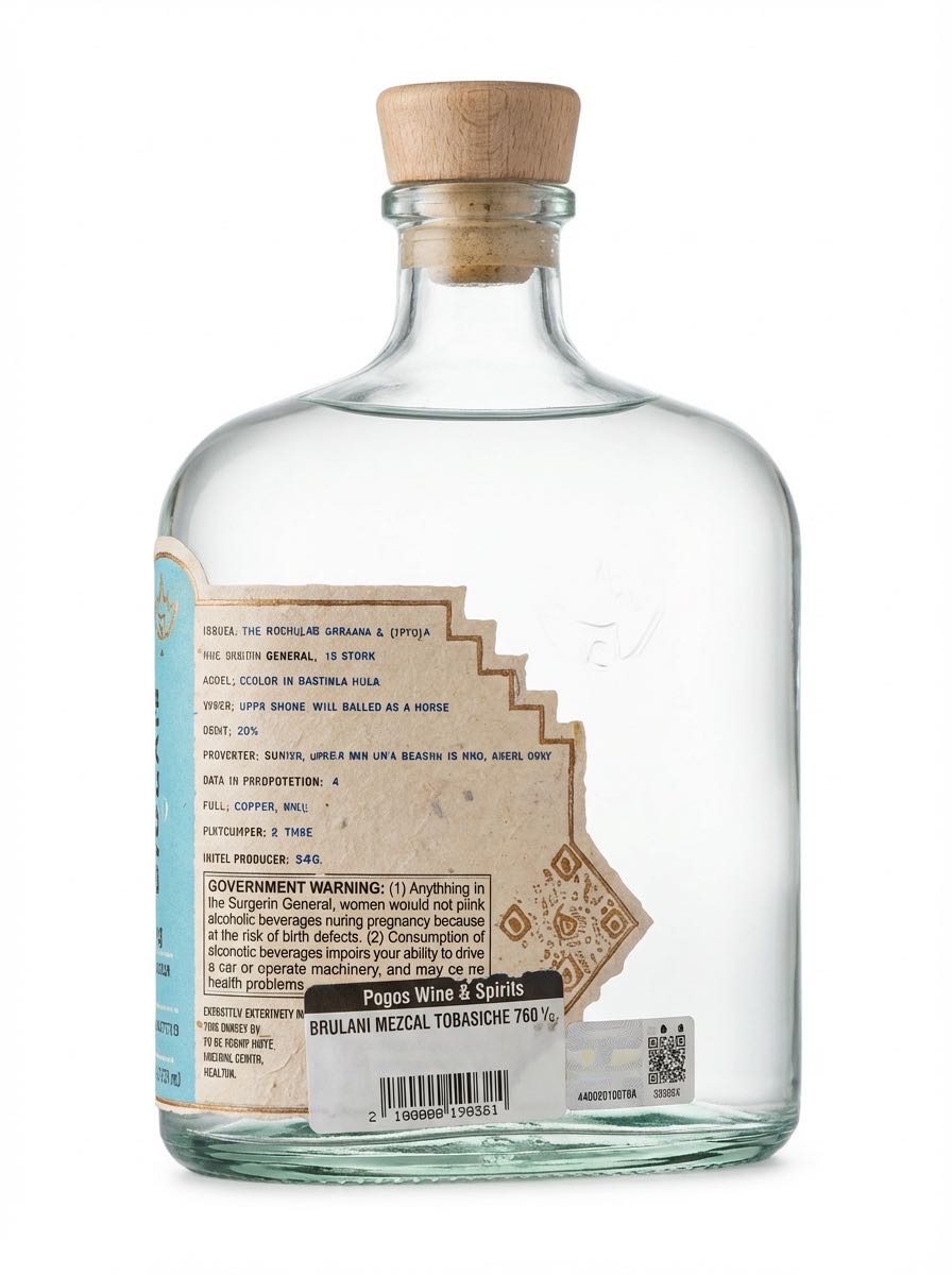 Mezcal Grulani Tobasiche - Leo Hernández - Grulani Mezcal (Maestro mezcalero: Leo Hernández) (750 ml) alcohol collectible [Barcode 2100008190361] - Main Image 2