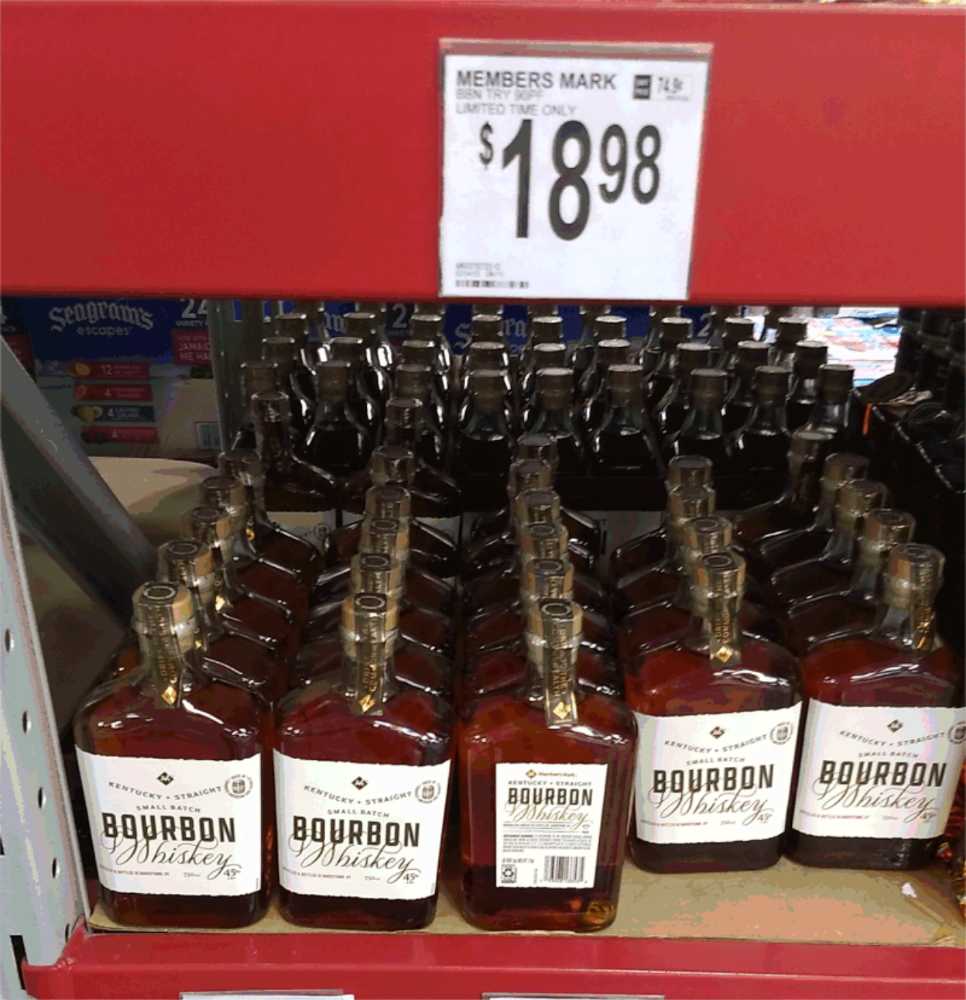 Member’s Mark Bourbon - Barton 1792 Distillery alcohol collectible [Barcode 193968133535] - Main Image 2