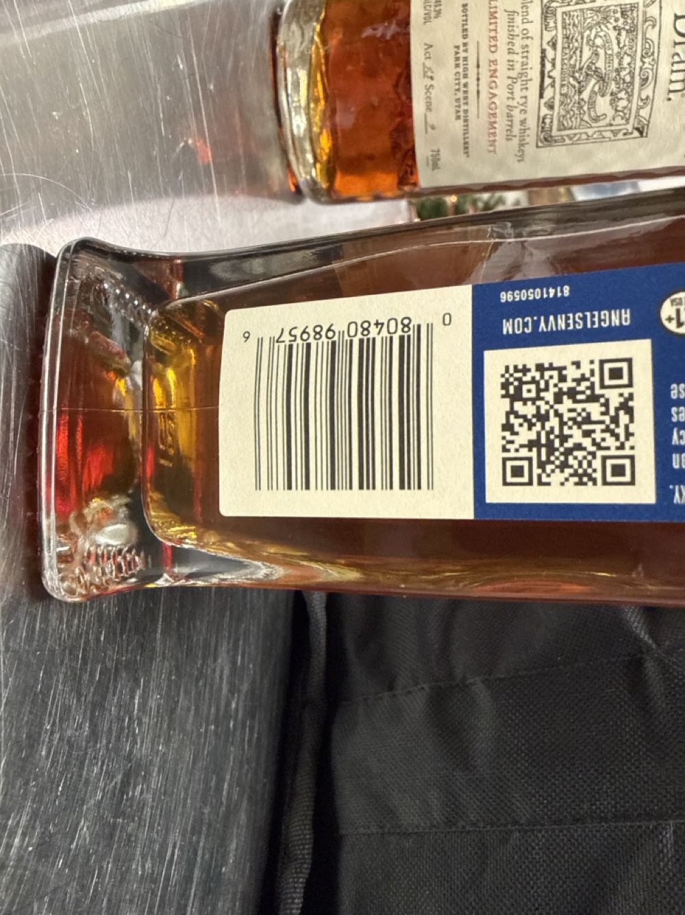 Angel’s Envy Triple Oak - Angel’s Envy (Louisville Distilling Co., Louisville, KY, USA) (750 mL) alcohol collectible [Barcode 080480989579] - Main Image 2