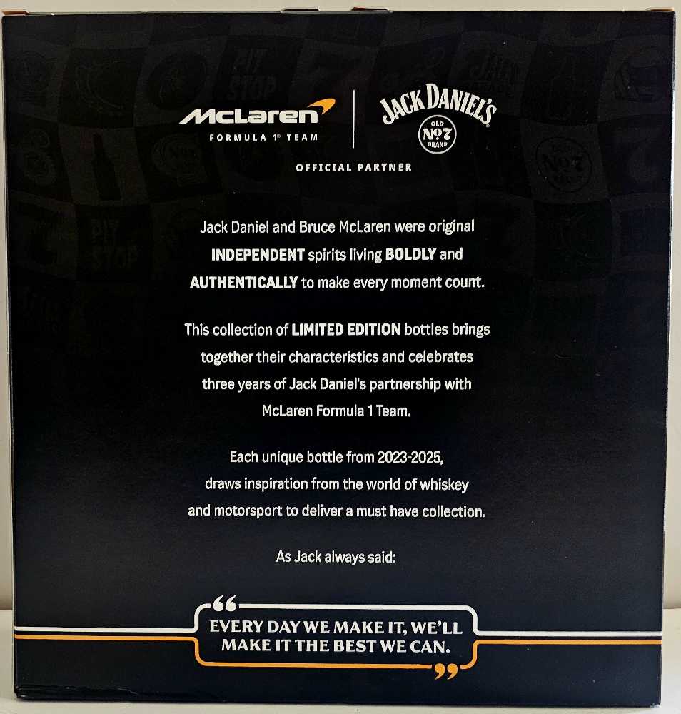Mclaren Collectors Pack - Brown-Forman Beverages Europe LTD (700 mL) alcohol collectible [Barcode 5099873234501] - Main Image 3