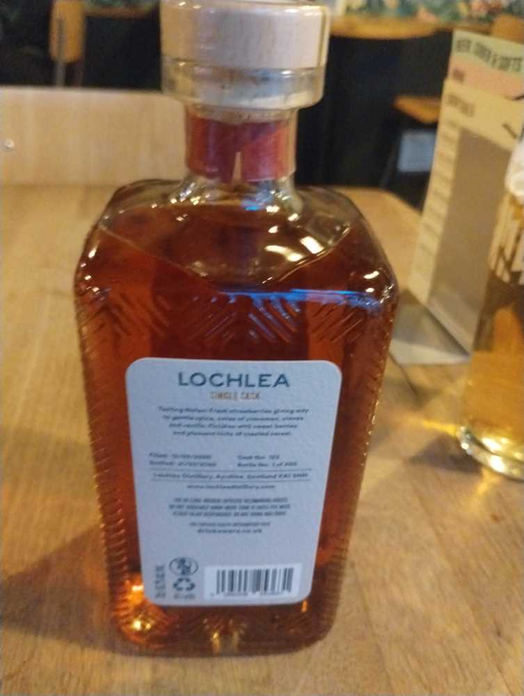 Lochlea Single Cask The Pot Still  - Lochlea Distillery (700 mL) alcohol collectible [Barcode 5065008253631] - Main Image 2