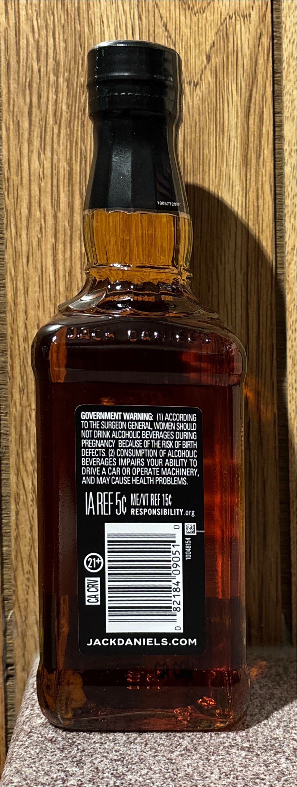 Jack Daniel’s Old No. 7 - Jack Daniel’s Distillery, Lynchburg, TN (375 mL) alcohol collectible - Main Image 3