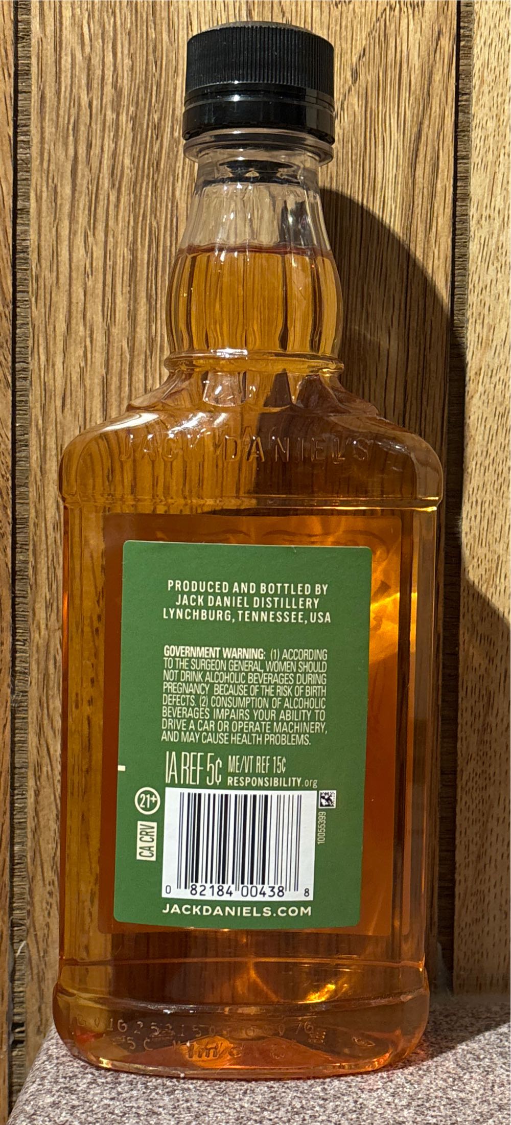 Jack Daniel’s Tennessee Apple - Jack Daniel’s Distillery, Lynchburg, TN (375 mL) alcohol collectible - Main Image 3