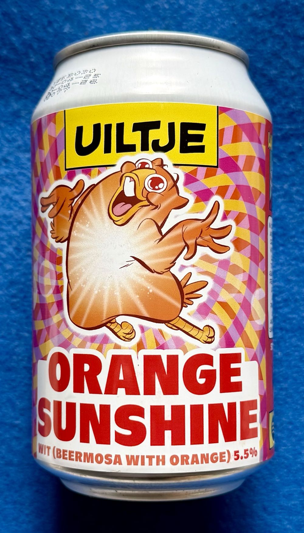 Orange Sunshine - Uiltje Brewing Company (330 mL) alcohol collectible [Barcode 8721055141907] - Main Image 2