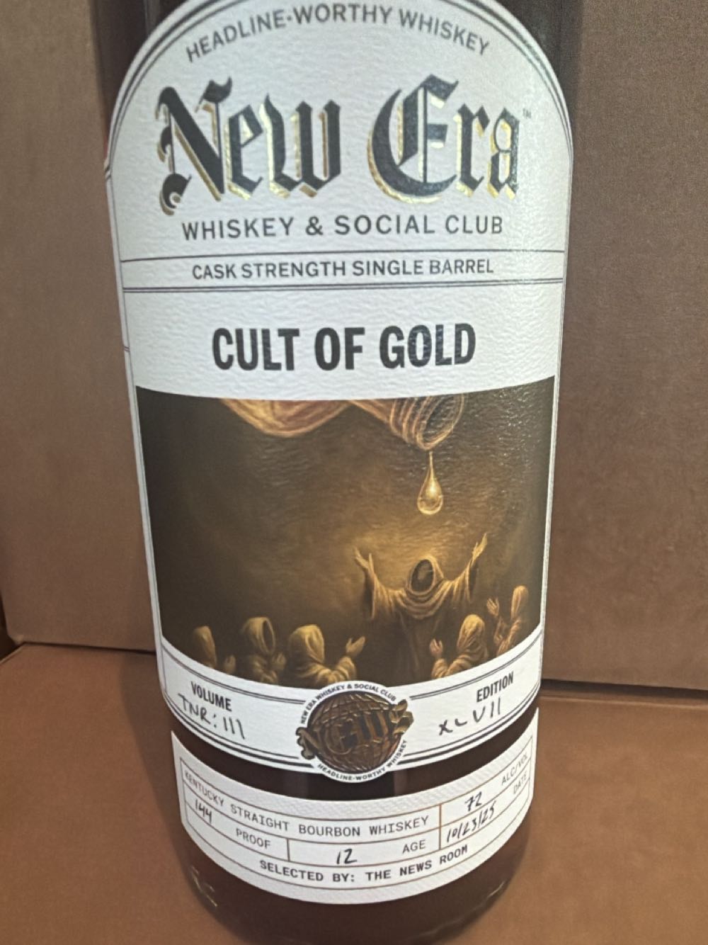 Fiddler Antique Straight Bourbon Whiskey 8yr 750ml