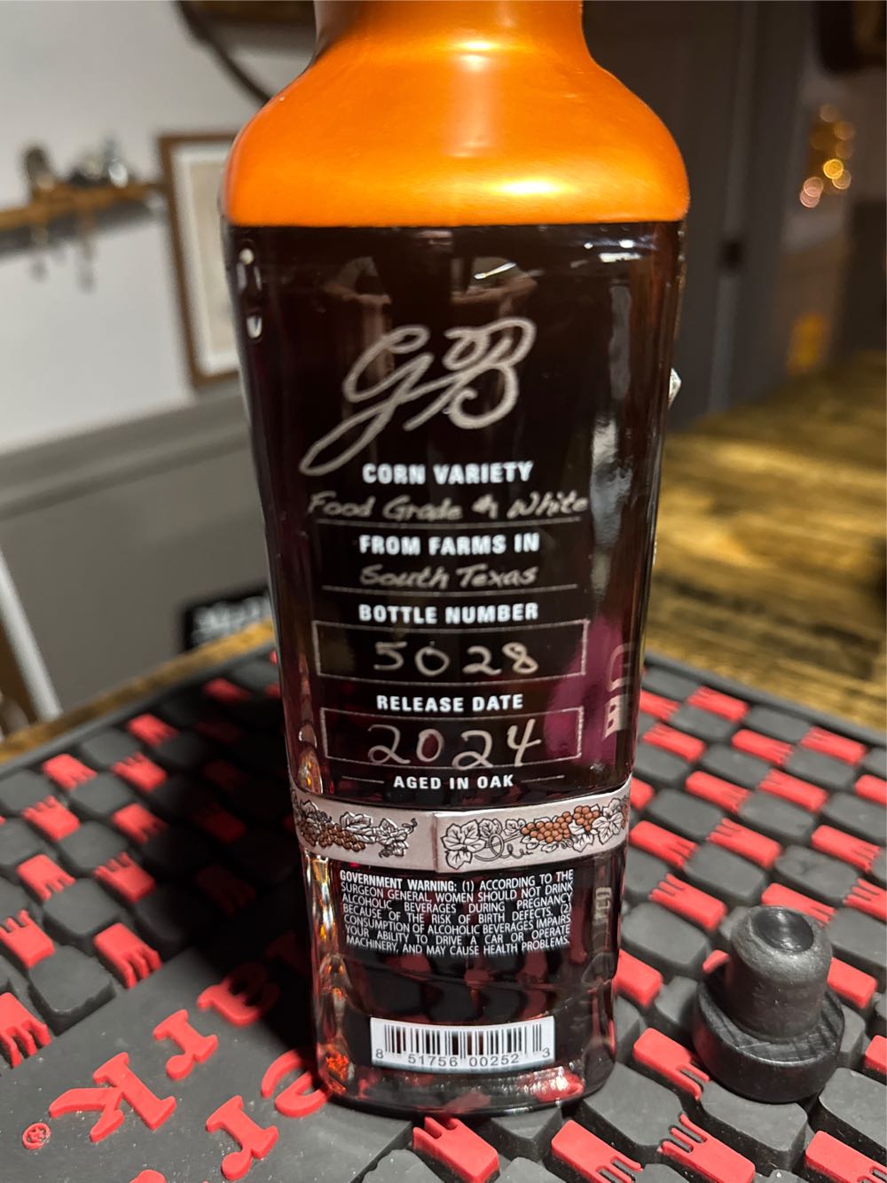 Garrison Brothers Guadalupe - Garrison Brothers Distillery (750 mL) alcohol collectible [Barcode 851756002783] - Main Image 4