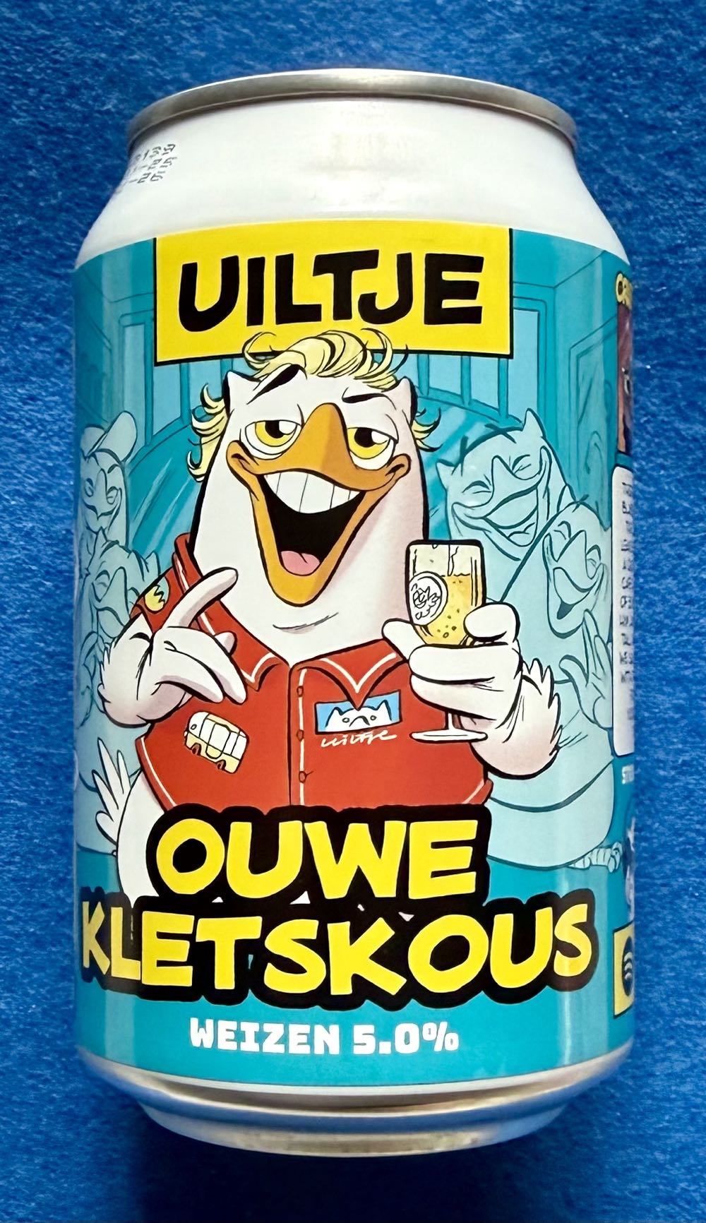 Ouwe Kletskous - Uiltje Brewing Company (330 mL) alcohol collectible [Barcode 8721055142195] - Main Image 2