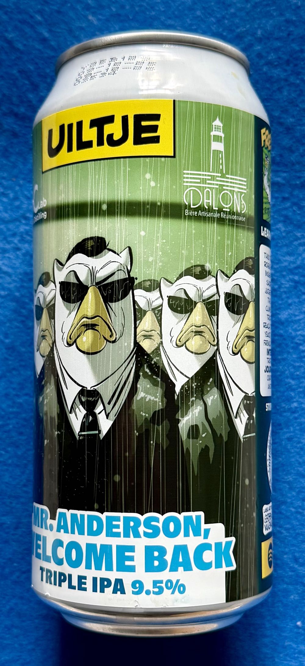 Mr. Anderson, Wecome Back - Uiltje Brewing Company (440 mL) alcohol collectible [Barcode 8721055141518] - Main Image 2